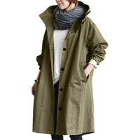 Sisica | Water-Resistant Hooded Raincoat