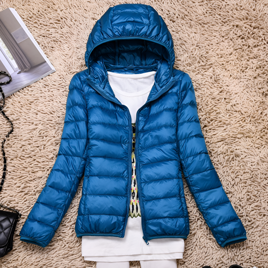 Charly | Women's Packable Down Hooded Jacket