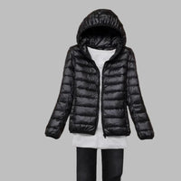 Sisica | Women's Lightweight Packable Down Hooded Jacket