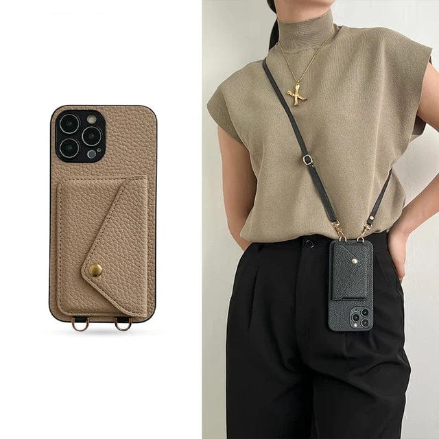 Charly | Women's Phone Bag with Wallet on a Strap