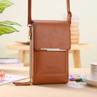 Sisica | Women's Phone Shoulder Bag with Touchscreen Compartment