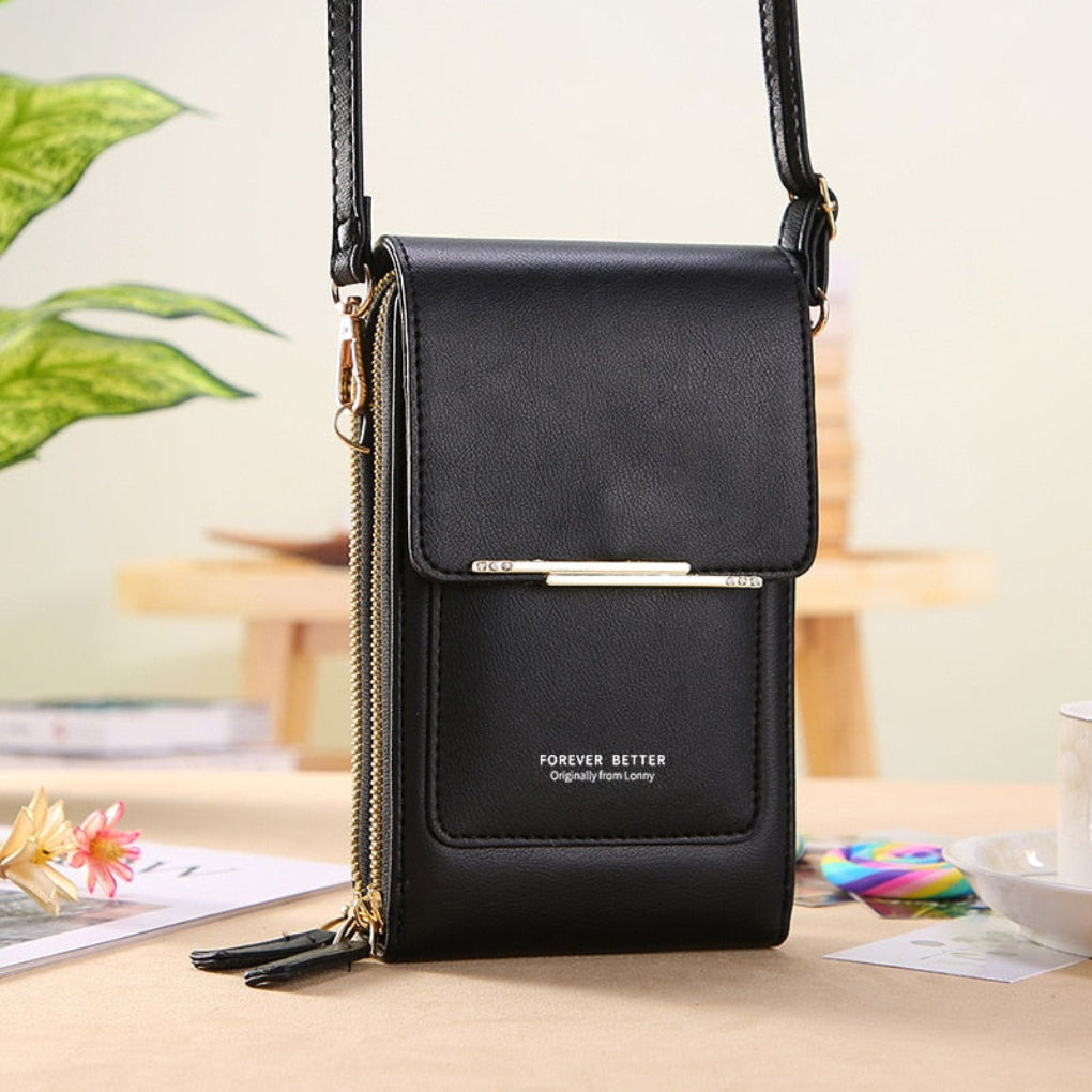 Charly | Women's Phone Shoulder Bag with Touchscreen Compartment