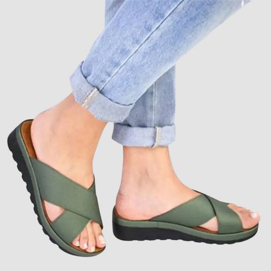 Charly | Women's Platform Slide Sandals