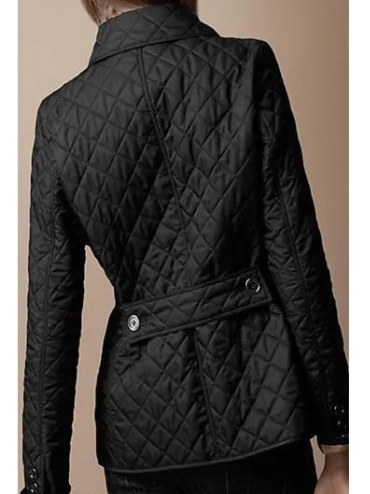 Charly | Women's Quilted Jacket with Snap Button Front