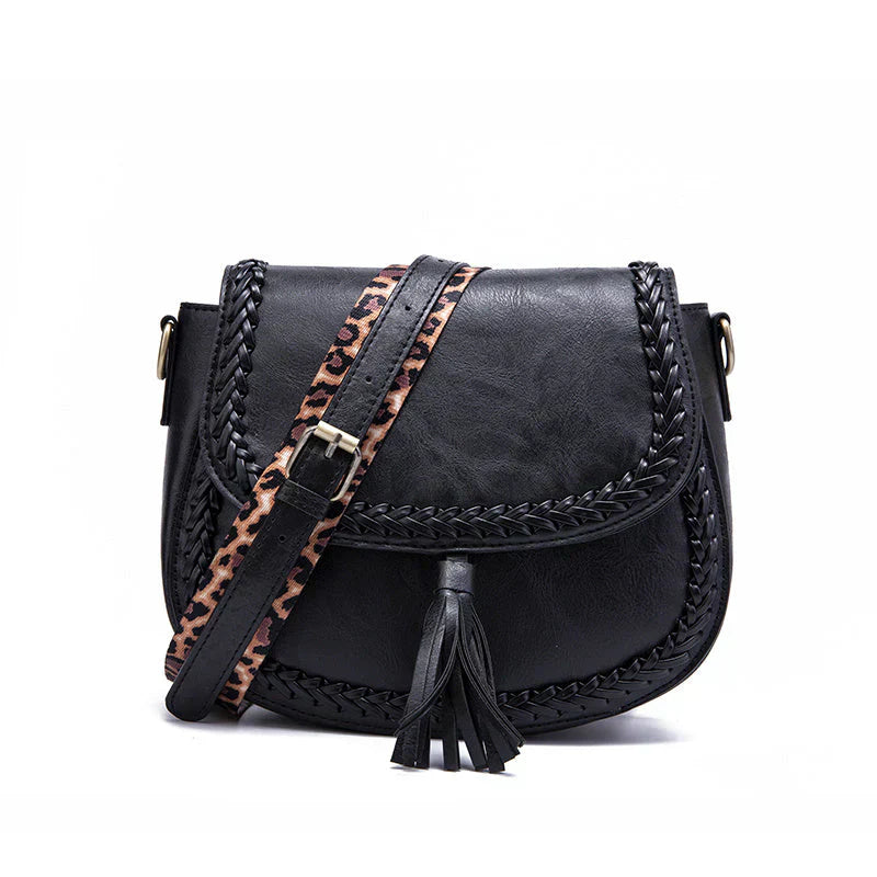 Charly | Women's Saddle Bag with Tassel Detail