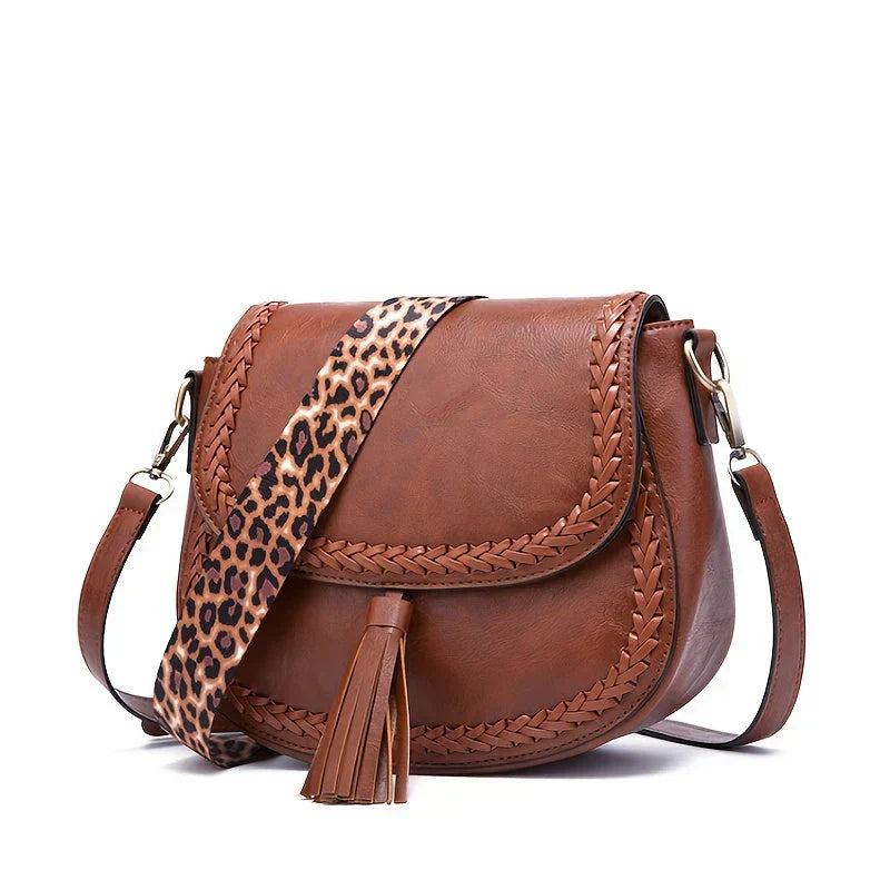 Charly | Women's Saddle Bag with Tassel Detail