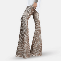 Sisica | Dazzling Sequin Flare Pants