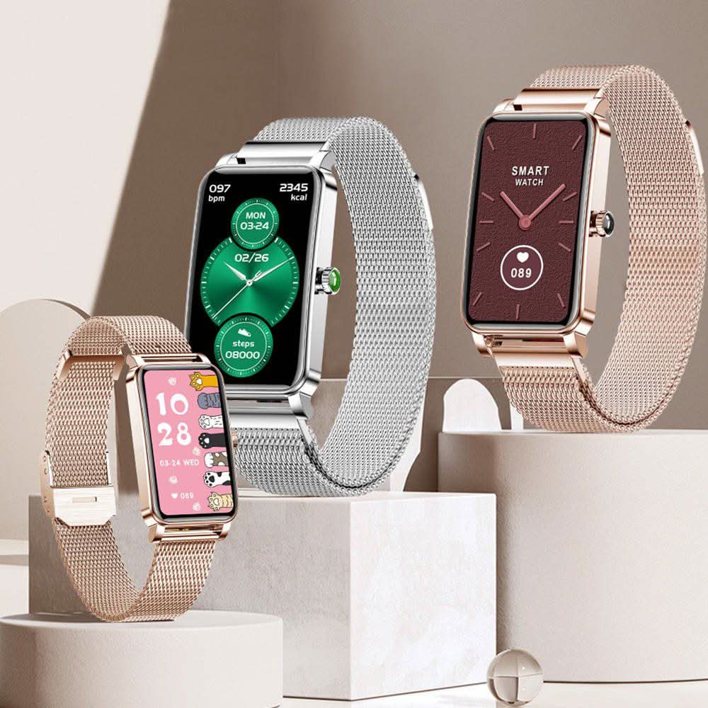 Charly | Women’s Smartwatch with Fitness Tracking & Notifications