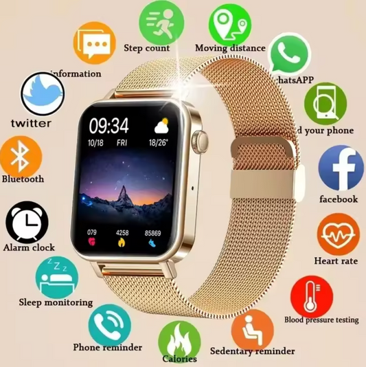 Charly | Women's Smartwatch with Mesh Band