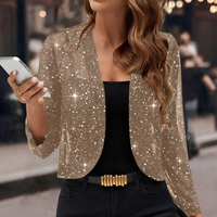 Sisica | Women's Dazzling Sequin Cardigan Jacket