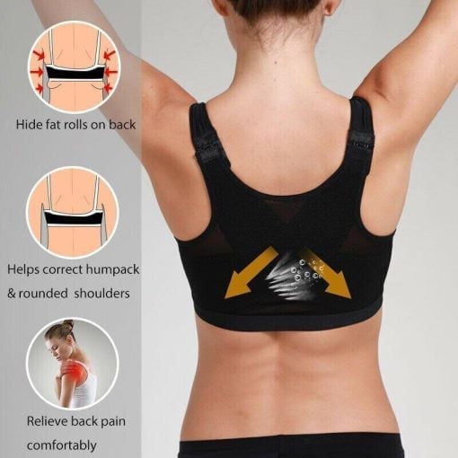 Charly | Women's Sport Bra Front Closure