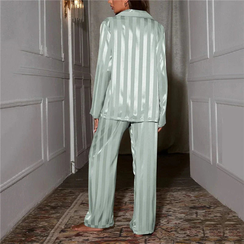 Charly | Women's Striped Pajama Set
