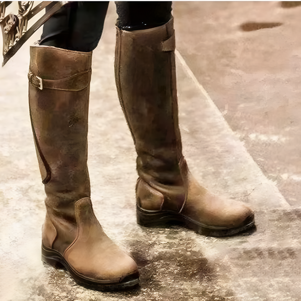 Charly | Women's Tall Riding Boots with Buckle