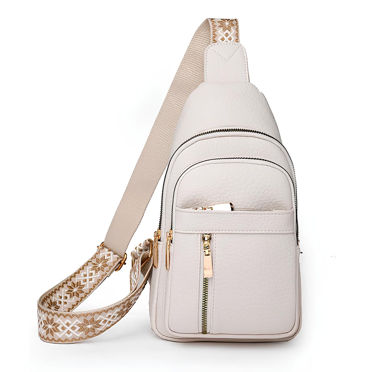 Charly | Women's Textured Anti-Theft Sling Backpack