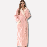 Sisica | Women's Cozy Hooded Fleece Robe