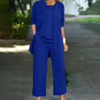 Sisica | Women's 3-Piece Pantsuit Coordination Set