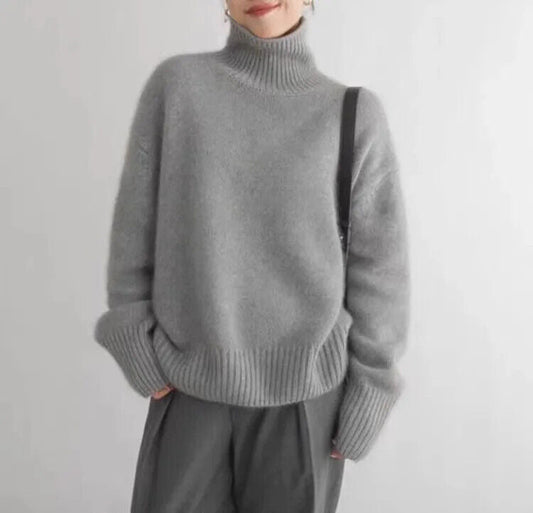 Charly | Women's Turtleneck Knit Sweater