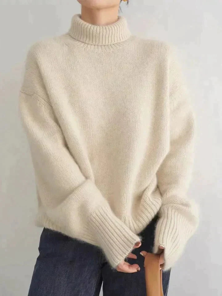 Charly | Women's Turtleneck Knit Sweater