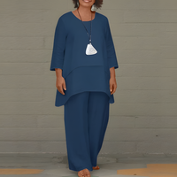 Sisica | Women's Effortless Linen Layered Set