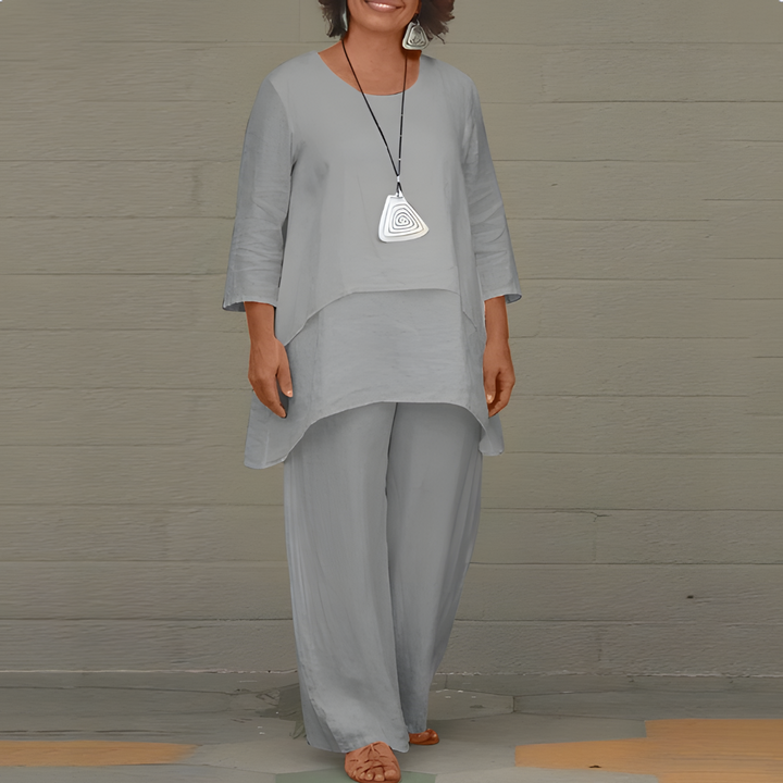 Charly | Women's Two-Piece Layered Outfit