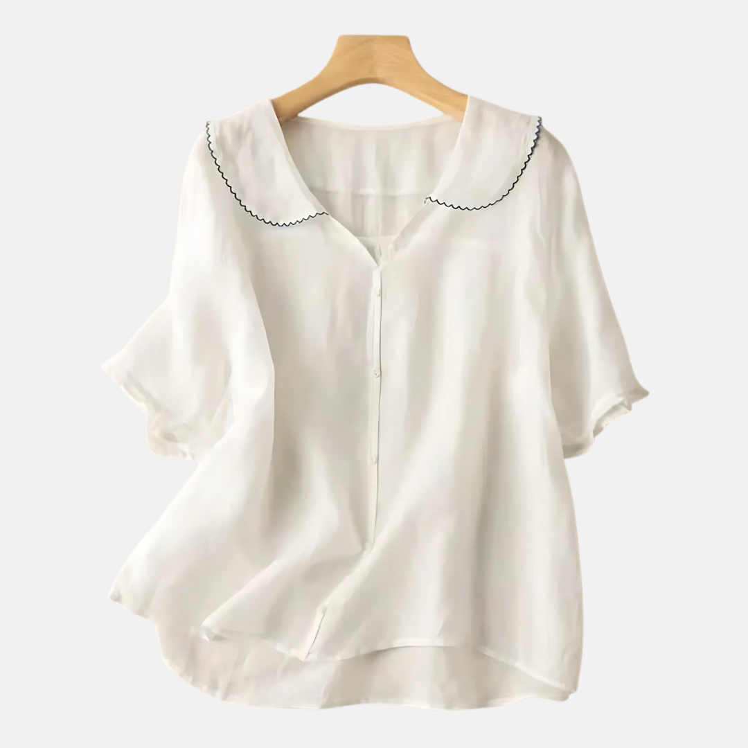Charly | Women's Vintage Doll Collar Shirt
