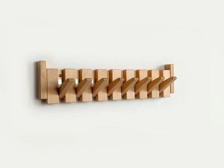 Charly | Wooden Wall Hook Rack Piano Design