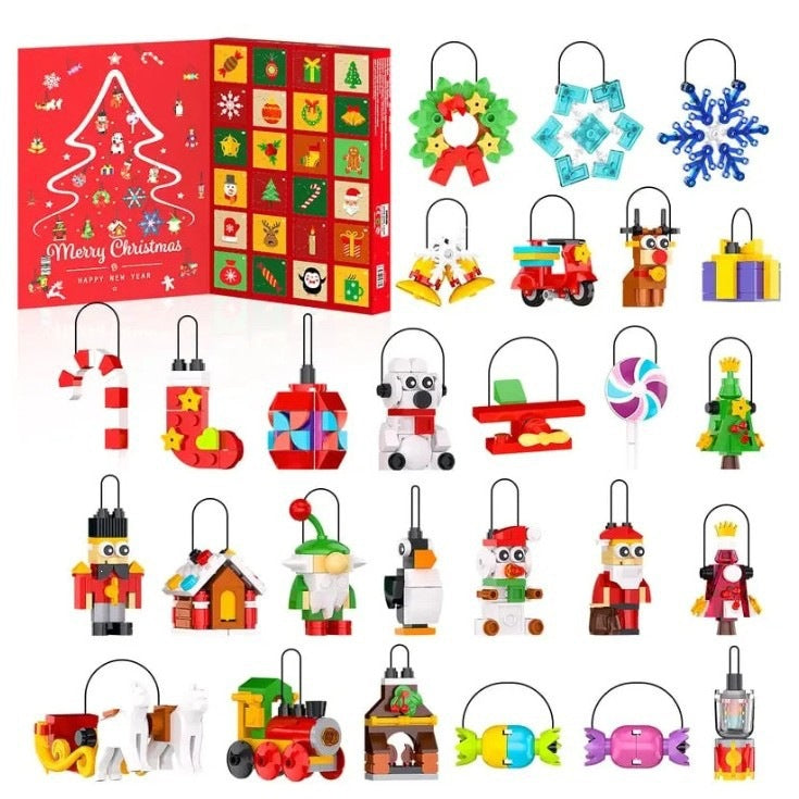 Christmas Decoration Building Block Advent Calendar 2026 – 24 Days Filled with Christmas Surprises