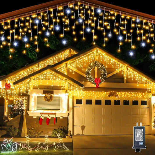 Christmas Delight LED Curtain Lights