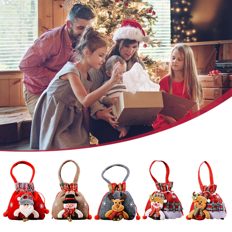 Christmas Doll Gift Bag