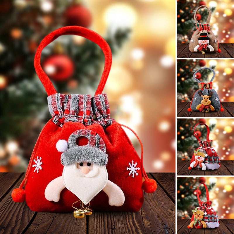 Christmas Doll Gift Bag