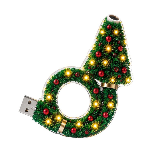 Christmas Projector - Christmas Tree-Shaped USB Projection Light
