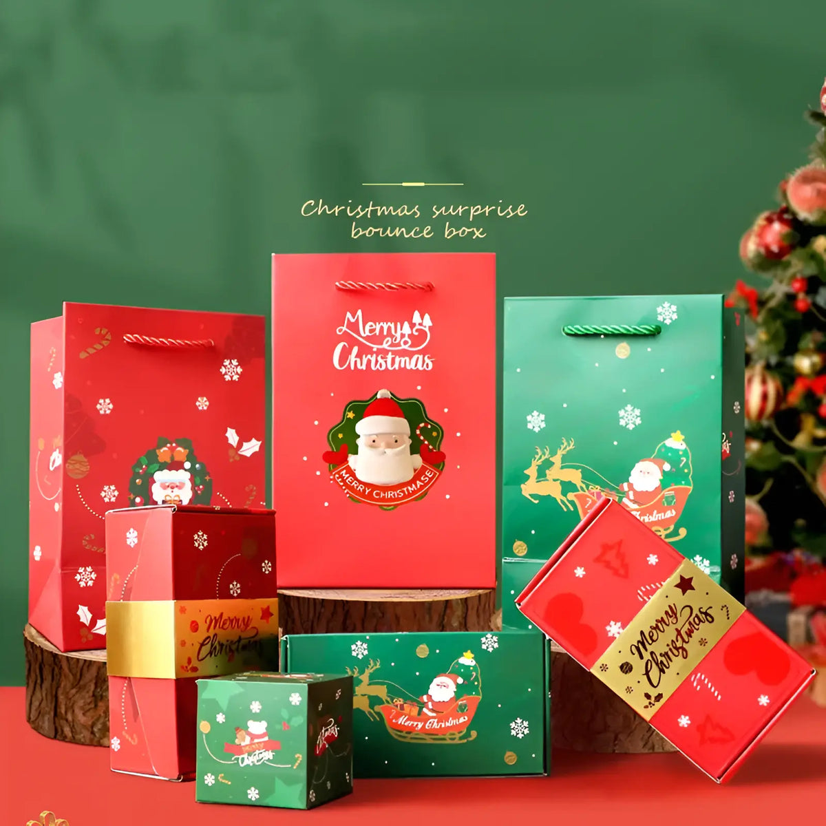 Christmas Surprise Money Box
