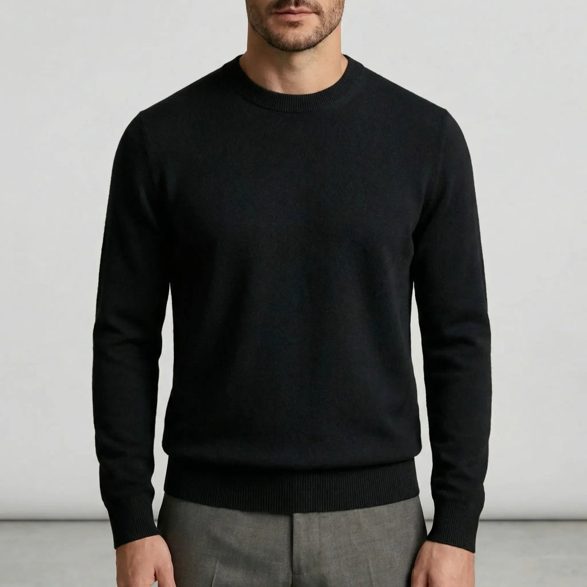 Classic crewneck sweater