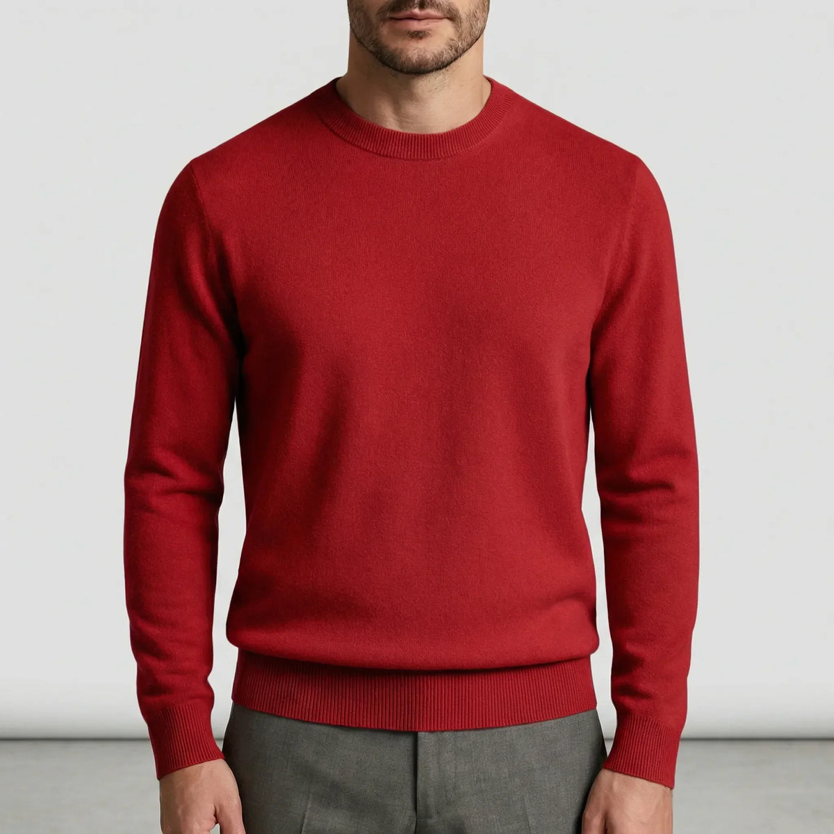 Classic crewneck sweater