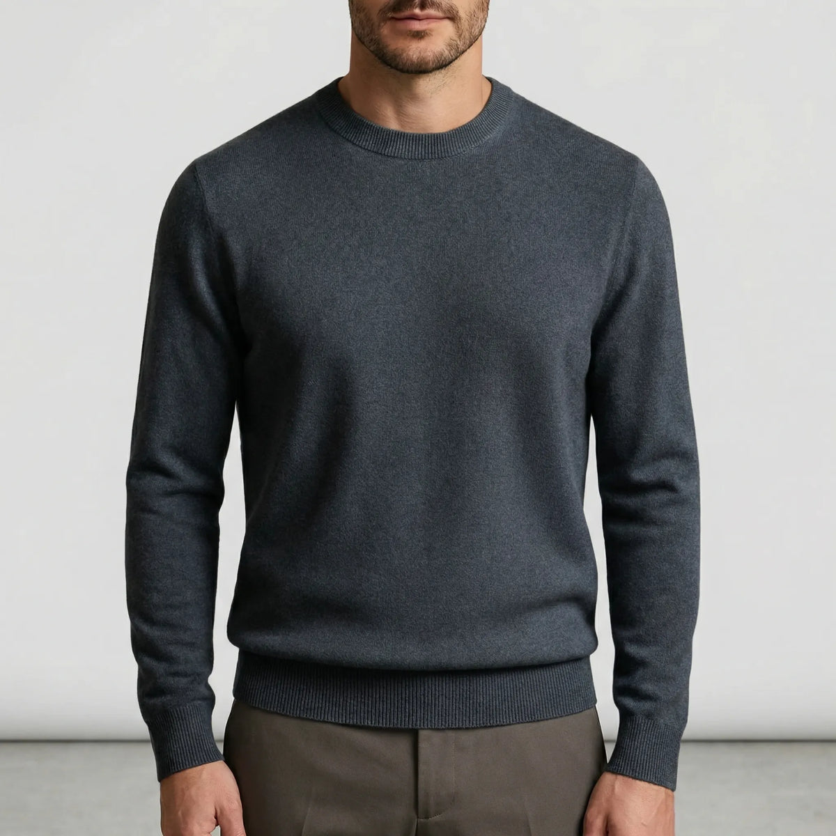 Classic crewneck sweater