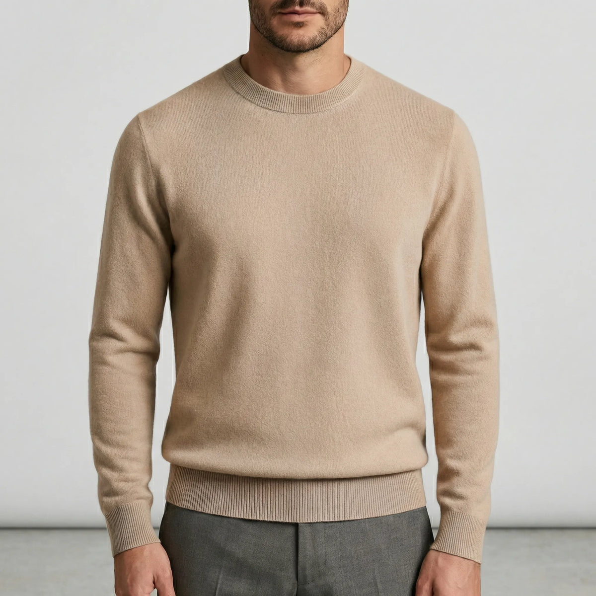Classic crewneck sweater