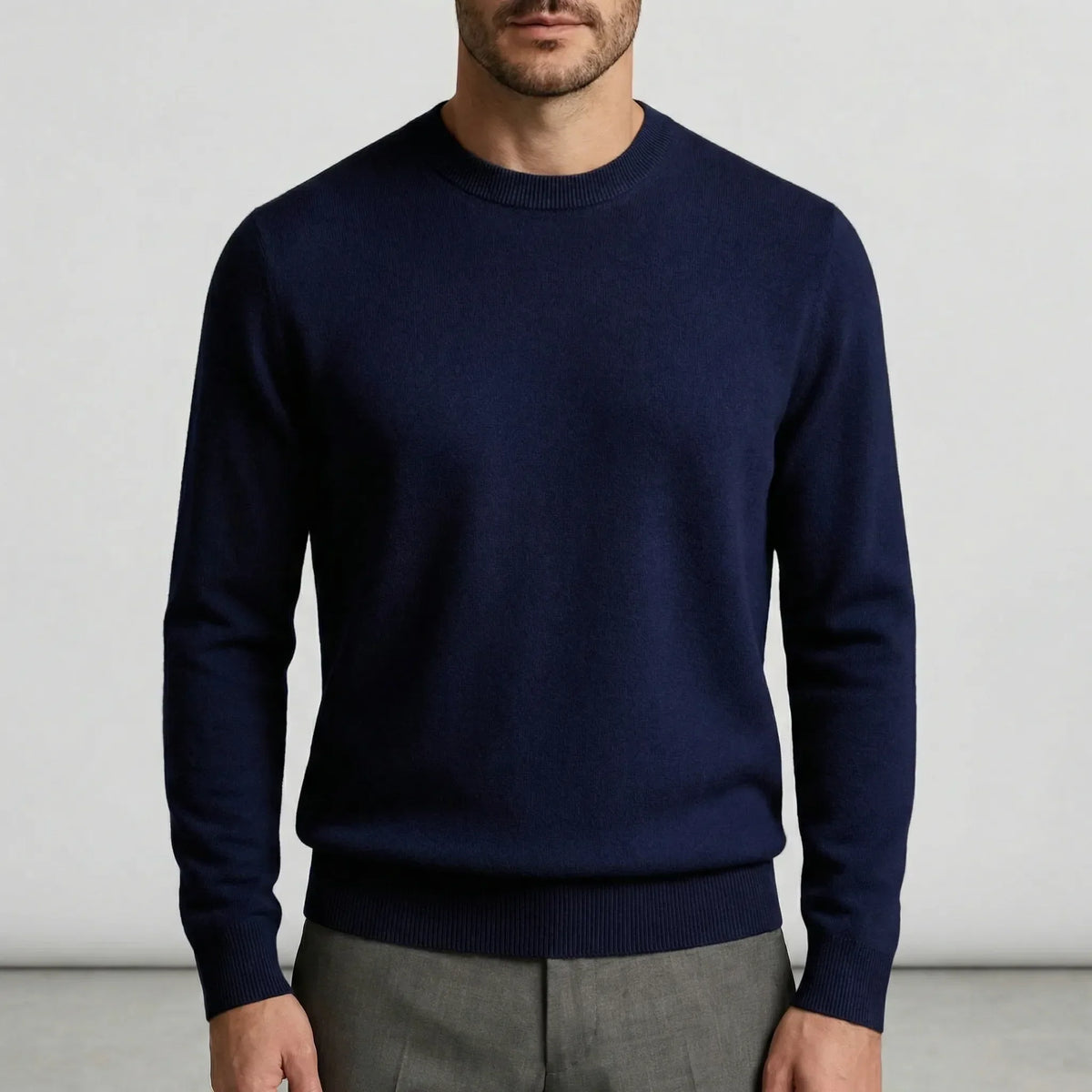 Classic crewneck sweater