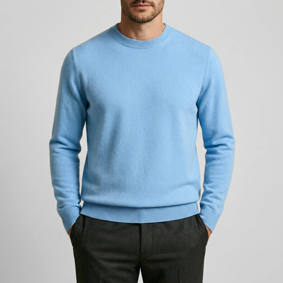 Classic crewneck sweater