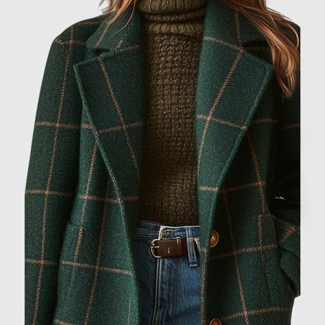 Classic Plaid Coat