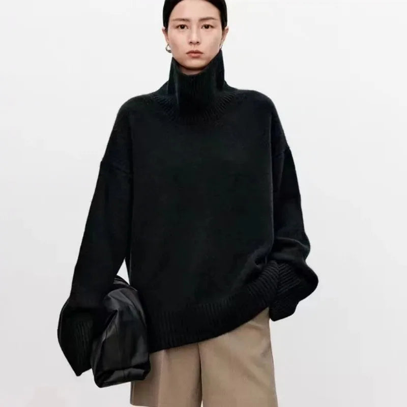 Classic Women's Turtleneck Sweater