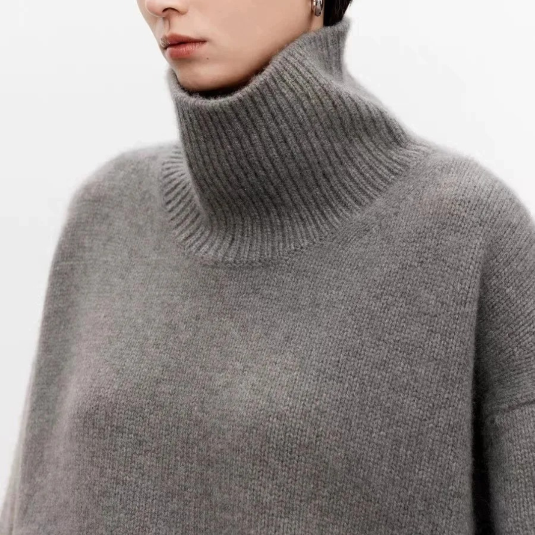 Classic Women's Turtleneck Sweater