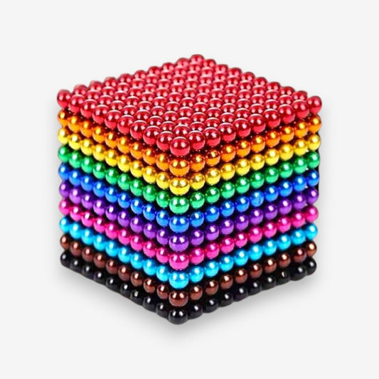 Colored Magnetic Balls in Sets