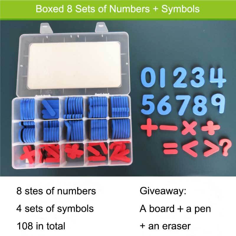 Kids Magnetic Learning Letters and Numbers Set