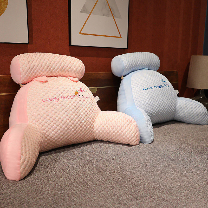 Comfortable Back Support Pillow with Removable Washable Cover