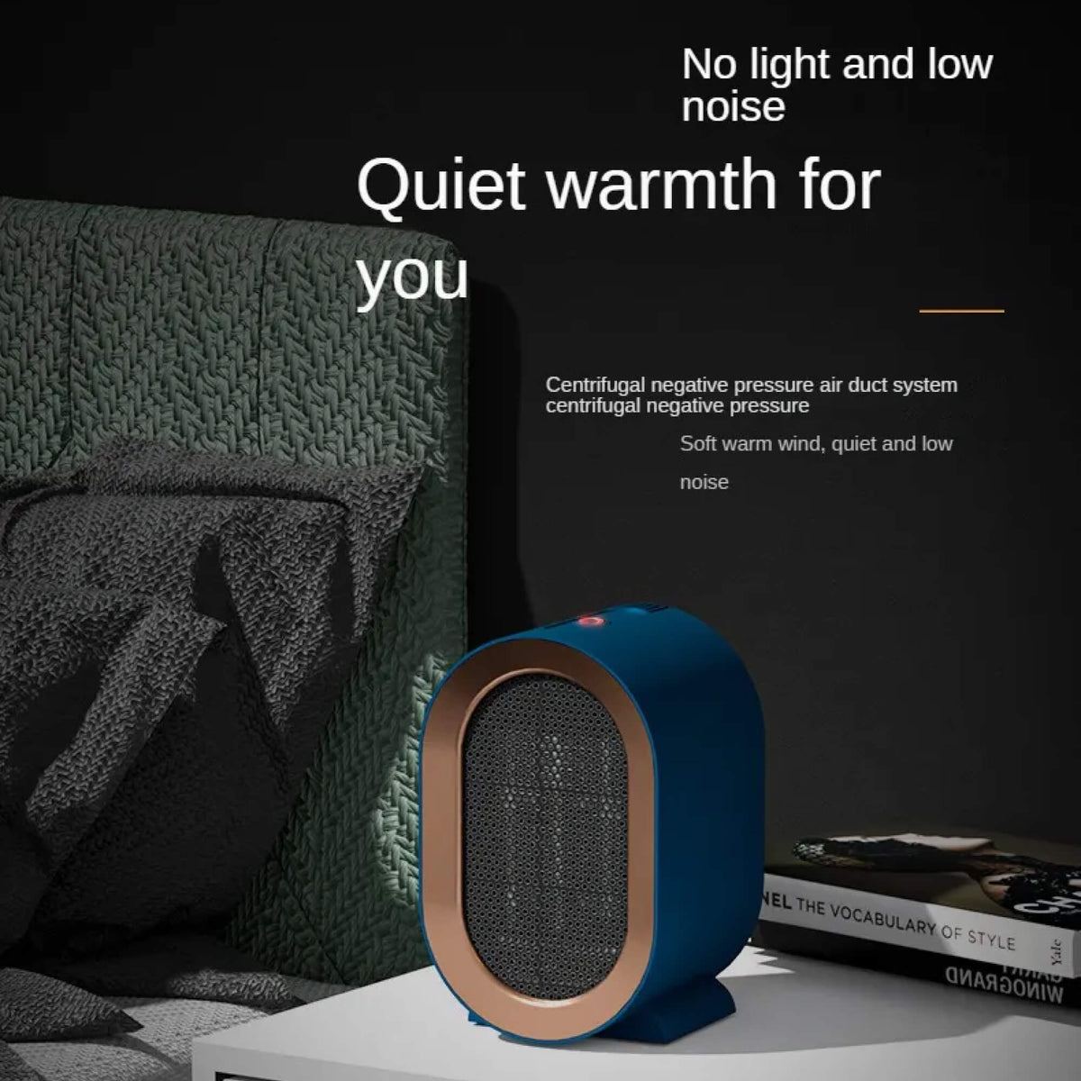 Compact Portable Energy-Saving Electric Space Heater