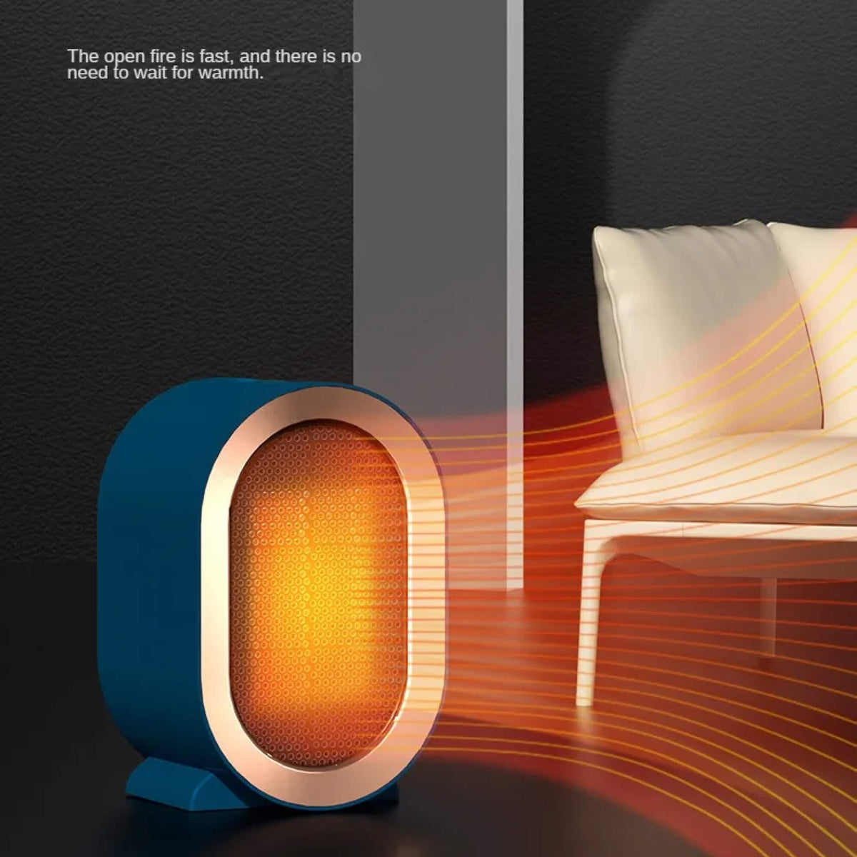 Compact Portable Energy-Saving Electric Space Heater
