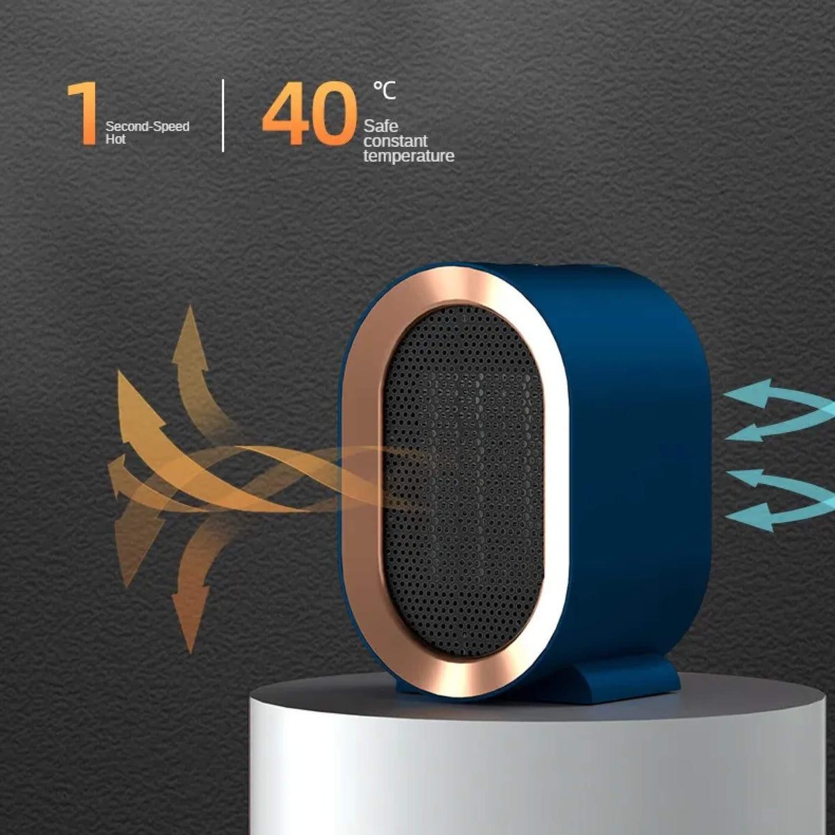 Compact Portable Energy-Saving Electric Space Heater