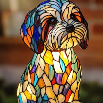 COMPANIONLIGHT – Artistic LED Night Light with Dog Breeds for Home Decoration