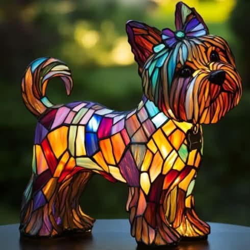 COMPANIONLIGHT – Artistic LED Night Light with Dog Breeds for Home Decoration