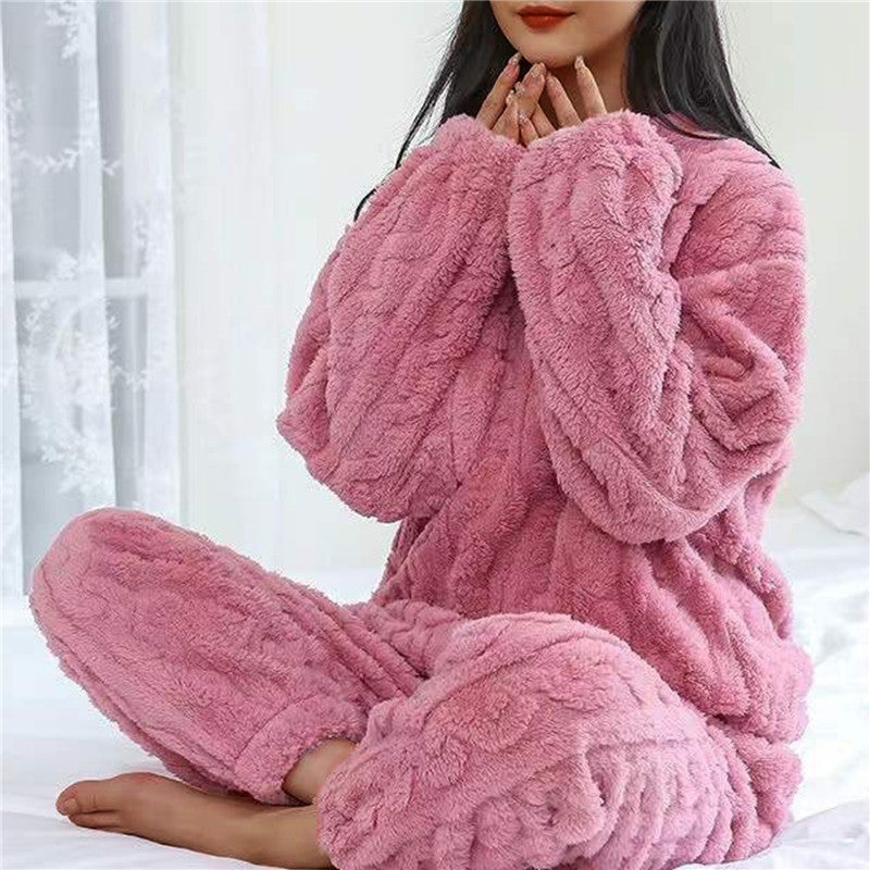 – Cozy Fleece Pajama Set